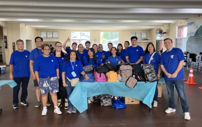 Community Effort Brings School Supplies to Kuhio Park Keiki 